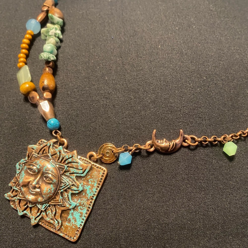 2/$18- Celestial Pendant Necklace